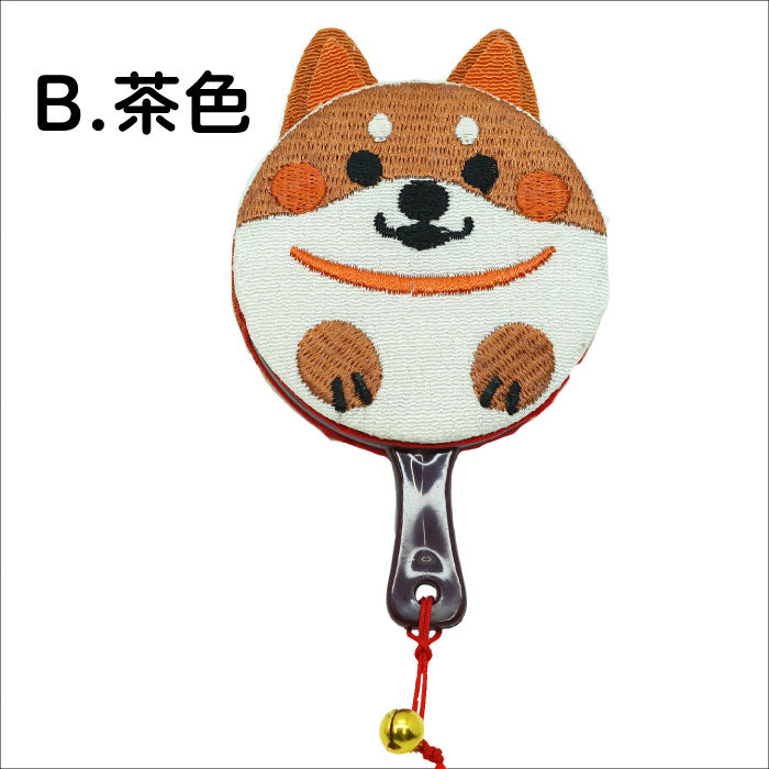 手鏡 コンパクト -柴犬の丸鏡 柴犬シリーズ-