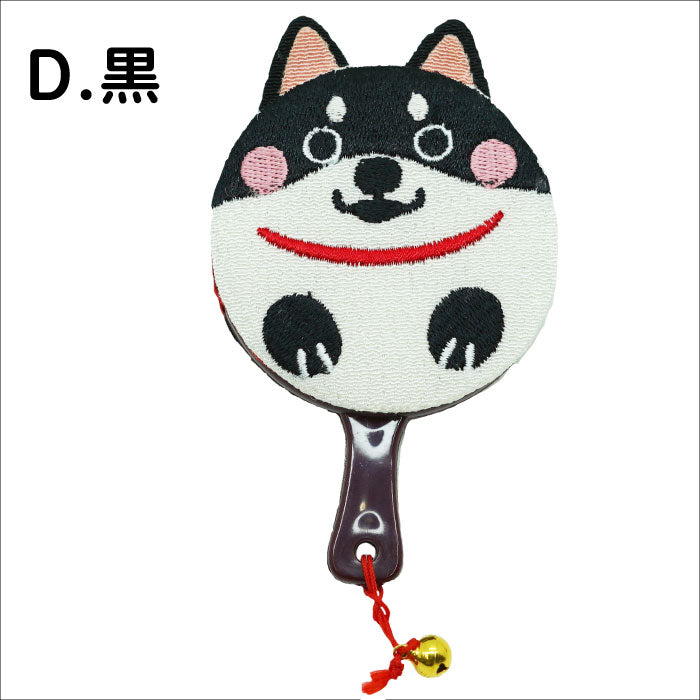 手鏡 コンパクト -柴犬の丸鏡 柴犬シリーズ-