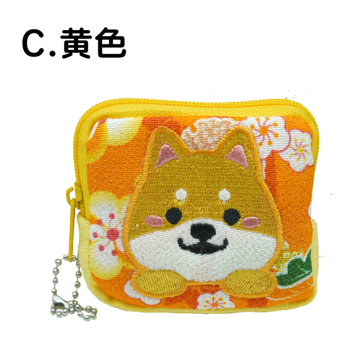 柴犬シリーズ　柴犬四角コインケース