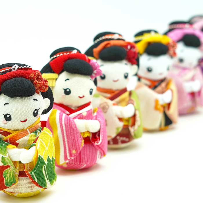 マスコット -舞妓ボールチェーンマスコット- 舞妓シリーズ