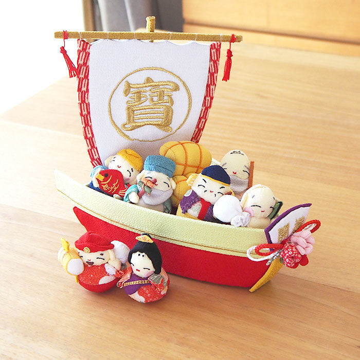 置物 -宝船お手玉セット- 七福神シリーズ