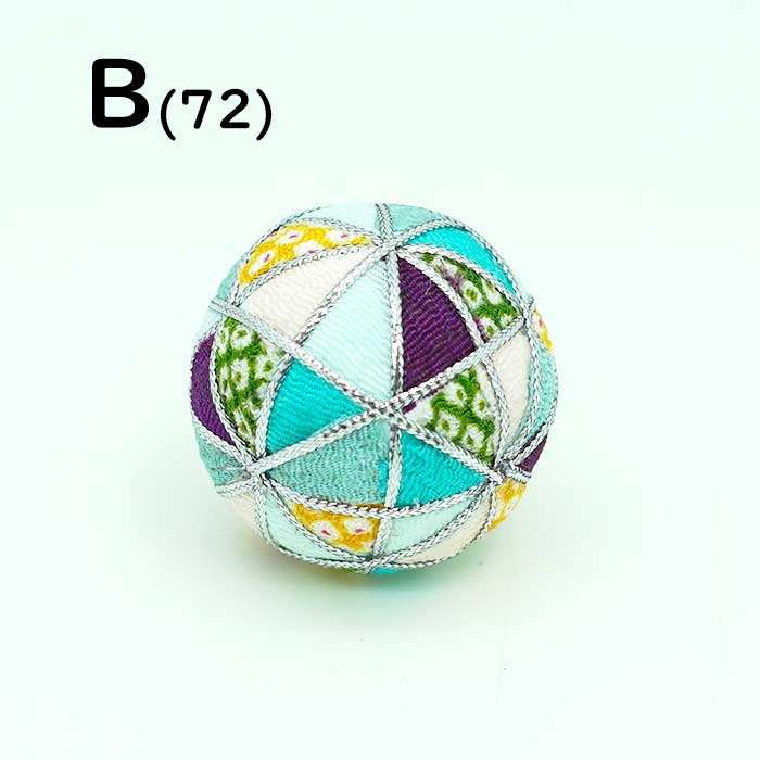 手毬4cm【数量限定】ちりめんミニ手毬 2025ver.1