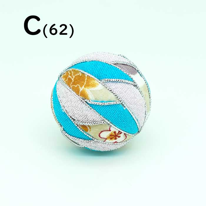 手毬4cm【数量限定】ちりめんミニ手毬 2025ver.1