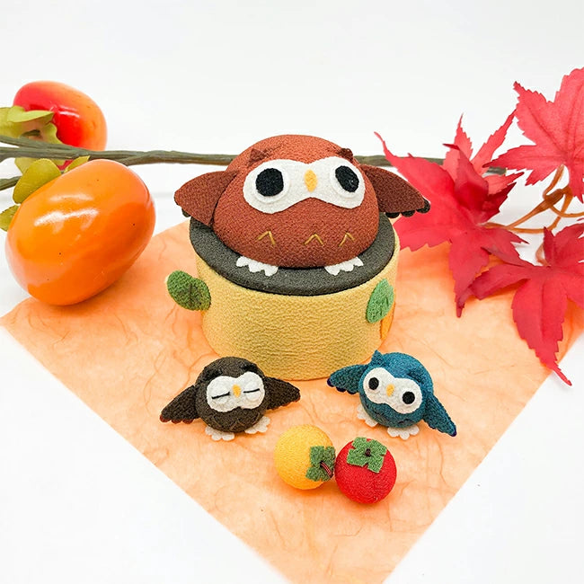 きれのはな -ふくろう 小箱セット- ふくろうシリーズ