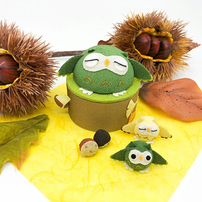 きれのはな -ふくろう 小箱セット- ふくろうシリーズ