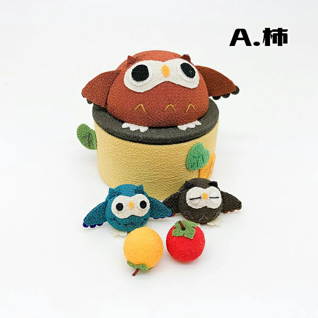 きれのはな -ふくろう 小箱セット- ふくろうシリーズ