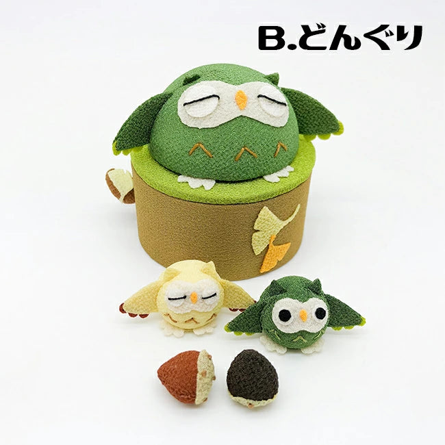 きれのはな -ふくろう 小箱セット- ふくろうシリーズ