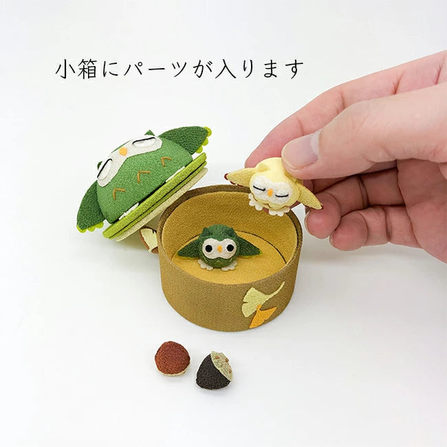 きれのはな -ふくろう 小箱セット- ふくろうシリーズ