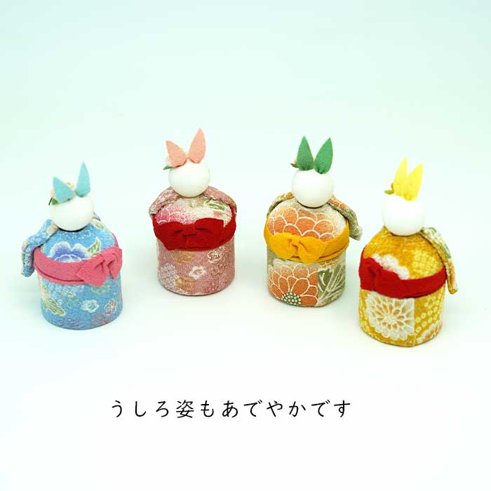 きれのはな -小町うさぎストラップ付き-小箱シリーズ