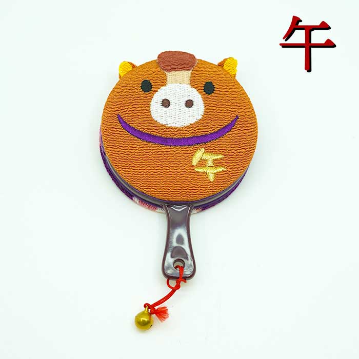 干支丸鏡 ミニ手鏡 まるころシリーズ