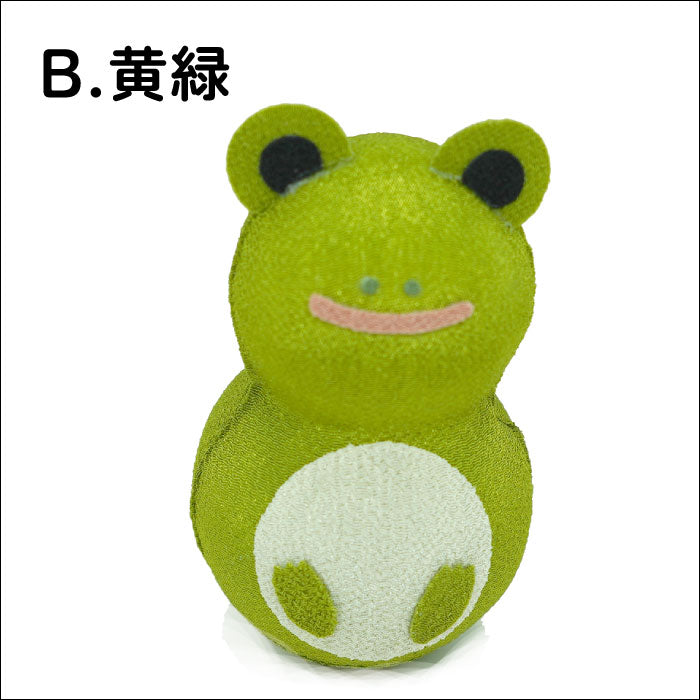 特大起き上がり小法師　かえる