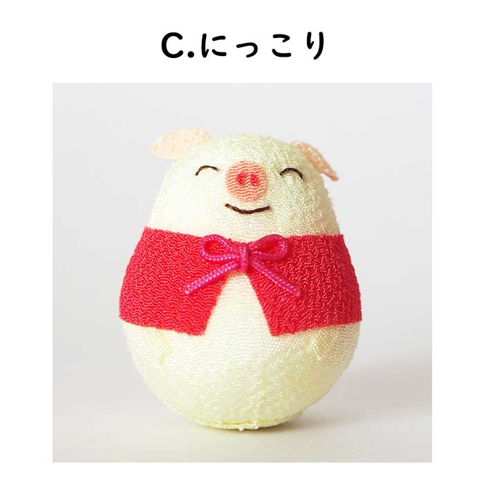 起き上がり小法師 -ももいろこぶたのモコ-