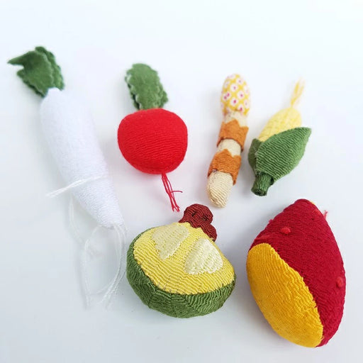ちりめん細工 - 野菜シリーズ3 お細工シリーズ — ちりめん細工館 公式 ちりめん細工 - 野菜シリーズ3 お細工シリーズ — ちりめん細工館 公式