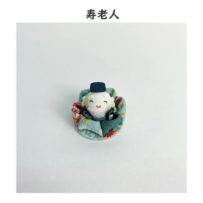 受注生産品】つまみ細工 -七福神/単品- — ちりめん細工館 公式