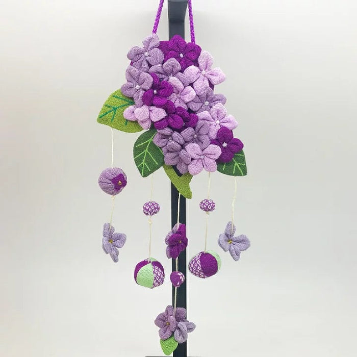 下げ飾り -紫陽花-