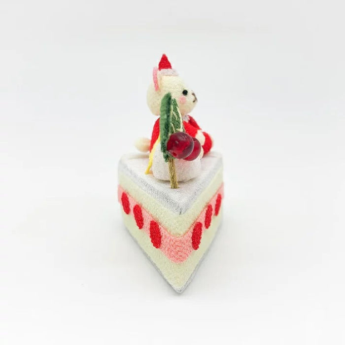 つまみ細工 -クリスマス ショートケーキ- — ちりめん細工館 公式オンラインショップ