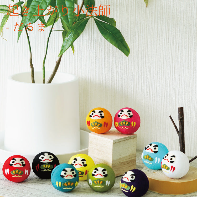 起き上がり小法師 -だるま 中- — ちりめん細工館 公式オンラインショップ